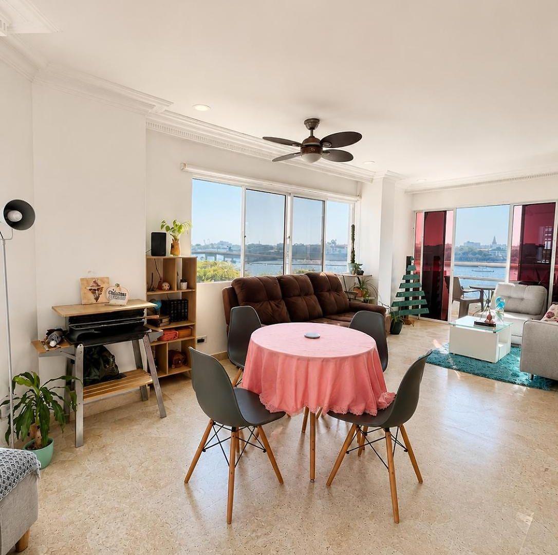 Habitación en casa particular Comfort - Bay View Access - 500 Mbps Wifi - Near Getsemaní *