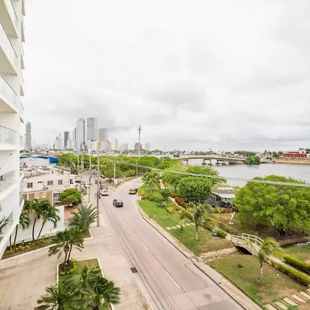 Comfort - Bay View Access - 500 Mbps Wifi - Near Getsemaní Cartagena